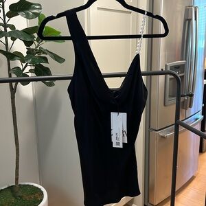 NWT Zara cowl neck blouse XS